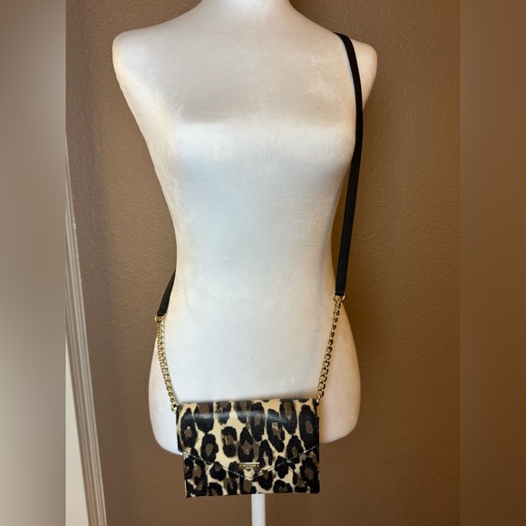 Kate Spade New York Leopard Print Crossbody Bag - Picture 1 of 8